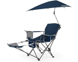 Sport-Brella Verstelbare Campingstoel Met Parasol - Strandstoel - Visstoel