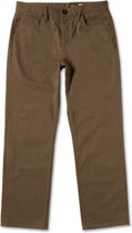 Volcom Substance Denim Broek - Tarmac Brown