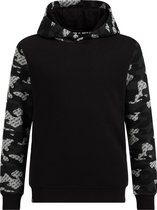WE Fashion Jongens sweater met camouflage dessin