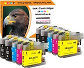 Brother Huismerk LC223 MediaHolland compatible inktpatronen Set 10 stuks