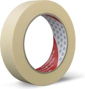 Technotape - Schilderstape smal - Afplaktape - Masking tape - Professioneel - 2,5cm x 50m