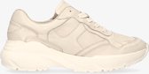 Tango | Kaylee 10-bu bone white leather jogger - bone white sole | Maat: 36