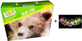 Animal Planet Puzzel Beer, 45 stukjes, met GRATIS Spinner