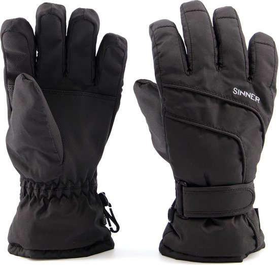 SINNER Mesa Handschoenen Dames - Zwart - L 7,5