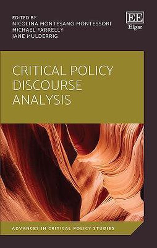 Critical Policy Discourse Analysis 9781788974950 Boeken