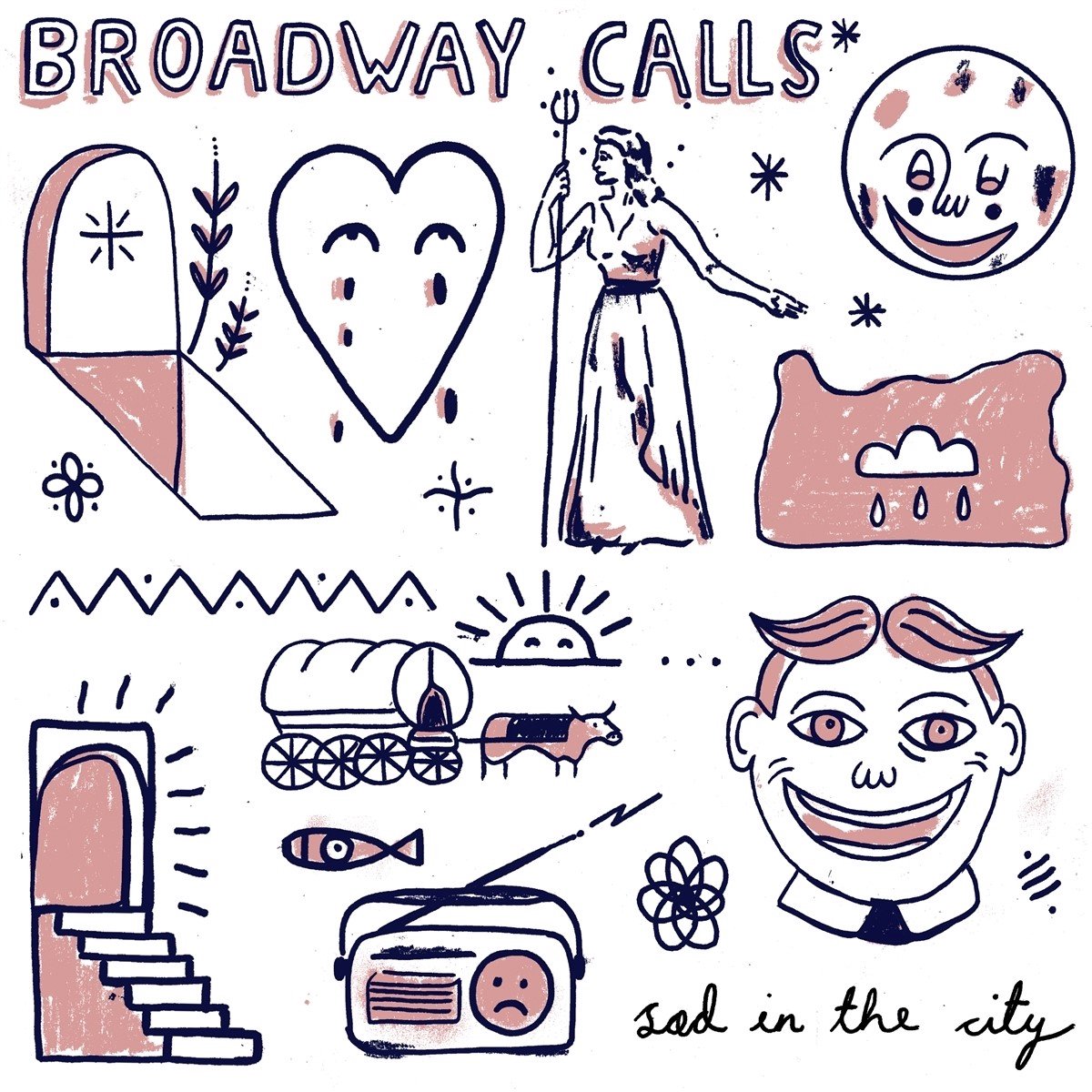 Broadway Calls - Sad In The City (CD)