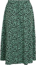 VILA VISTEFANIE HW MIDI SKIRT Black Dames Rok - Maat 40