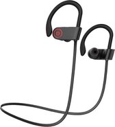 WISEQ Sports Connect - Draadloze Oordopjes - Bluetooth Earbuds - Zwart/Rood