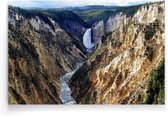 Walljar - Yellowstone National Park - Muurdecoratie - Poster