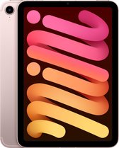 Bol.com Apple iPad mini (2021) - 8.3 inch - WiFi + 5G - 64GB - Roze aanbieding