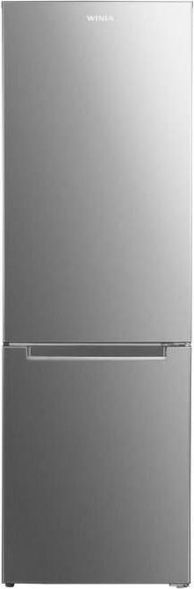 Koelkast: WINIA Gecombineerde koelkast - 293 L - RVS, van het merk WINIA