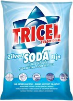Tricel - Zilver Soda Fijn - Ontvetter - Zak van 1 kg -  Voordeelset 2 stuks