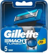 Gillette Mach3 Turbo - 20 pièces - Lames de rasoir