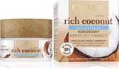 Eveline Cosmetics Rich Coconut Multi-Moisturizing Coconut Face Cream 50ml.