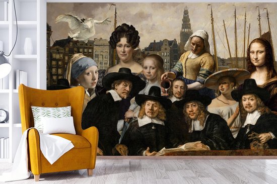 Papier peint - Collage de Papier peint photo - Peinture - Oude Meesters - Largeur 360 cm x Hauteur 240 cm