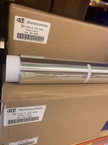 Aluminium folie 30cm - 12my - 930g - 4 Rollen in doos
