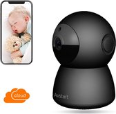 Beveiligingscamera - Babyfoon - Babyfoon met camera - Babyfoon met camera en app - 1080p - Nachtzicht