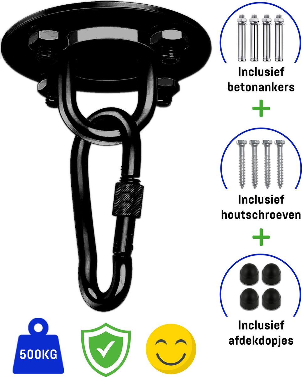 Heavy Duty Spring Hanging Kit, Extension Hammock Spring Suspension