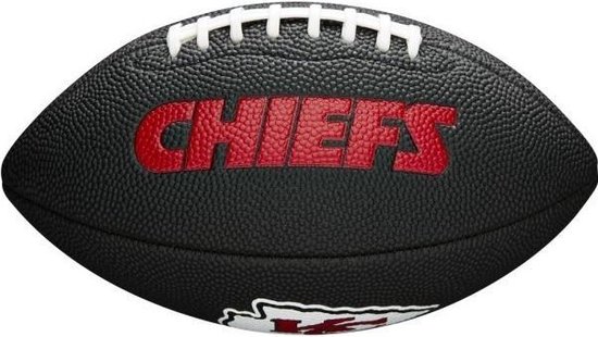 Wilson F1533XB Black Edition NFL Mini Team Chiefs