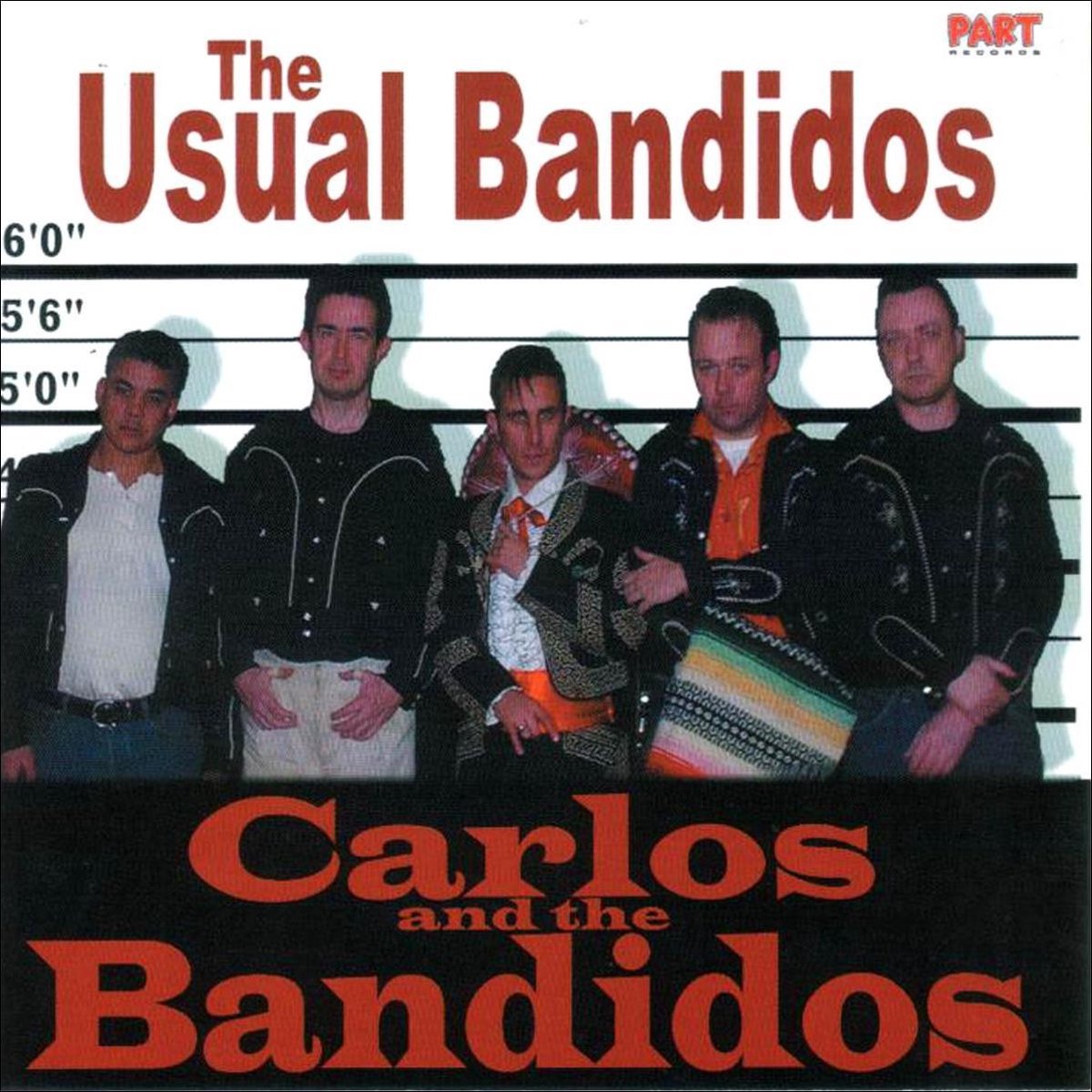 Carlos & The Bandidos - The Usual Bandidos (CD)
