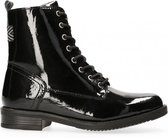 Van Dalen  - Veterboot Lakleer - Black - 42