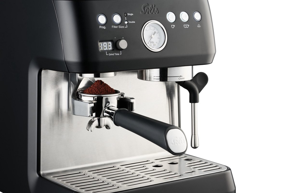 Solis Grind & Infuse Perfetta 1019 Koffiemachine met Bonen - afbeelding 2