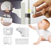Breden® Kinderslot Magnetisch 12 Sloten + 3 Magneten - Veiligheidslot - Baby Beveiliging - Baby - Onzichtbaar - Magneten - Kast - Ladekast