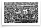 Walljar - Feyenoord - ADO Den haag '62 - Zwart wit poster