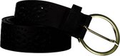 DEELUXE Leren riem met opengewerkte detailsAMAEL Black