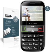 dipos I 2x Pantserfolie helder compatibel met Emporia Euphoria V50 Beschermfolie 9H screen-protector