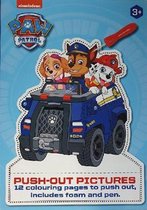 Paw Patrol 12 Kleurplaten Om Uit Te Prikken Inclusief Foam Onderlegger & Prikpen - 3+