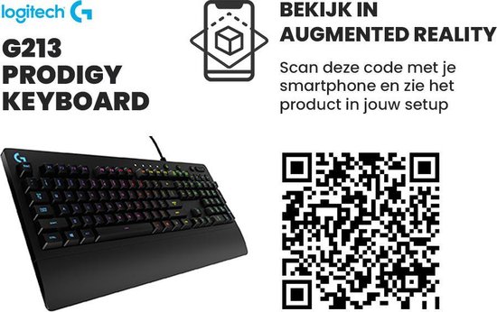Logitech Clavier de jeu G213 Prodigy - Azerty BE