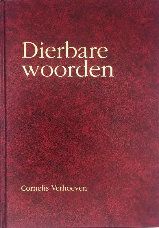 Cover van het boek 'Dierbare woorden / druk 1'