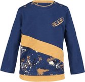 4President baby jongens shirt Mark Indigo