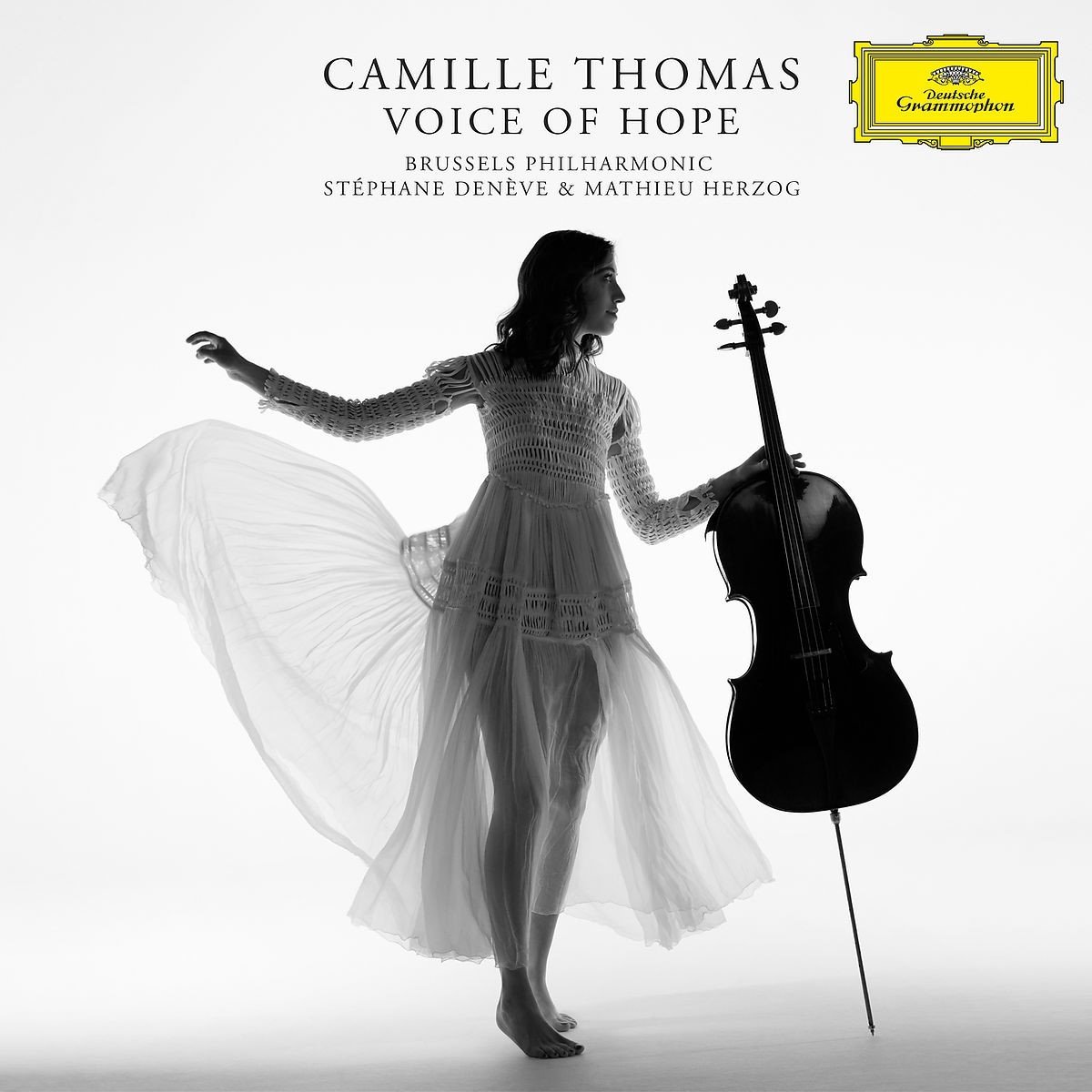 Camille Thomas, Brussels Philharmonic, Stéphane Denève & Mathie Herzog - Voice Of Hope (CD) - Camille Thomas, Brussels Philharmonic, Stéphane Denève