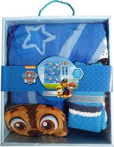 Paw Patrol Cadeau! Sokken + PawPatrol Deken 100x150 + Masker - Geschenkverpakking - Paw Patrol Cadeau - Cadeau Voor Kinderen - Verjaardagscadeau kinderen - Disney Speelset
