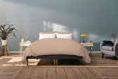 Emma Amandel Dekbedovertrek - Percale-Kaoten - 140x200 cm - Zacht - Glad - Sterk