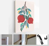 Abstract still life in pastel colors posters. Collection of contemporary art - Modern Art Canvas - Vertical - 1809079357 - 50*40 Vertical