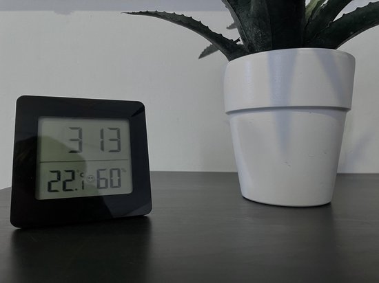 TFA - Digitale Thermo Hygrometer - Vierkant