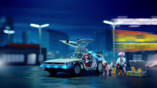 Playmobil 70633 Back to the Future - Pick-up de Marty (Retour vers le Futur)  - Autour des Briques