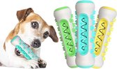 Tandverzorging Kauwbotten Hondenspeelgoed Hondenbot Kauwstaaf Tanden Puppy Kauwspeelgoed - Tanden Reinigend Speeltje - Blauw