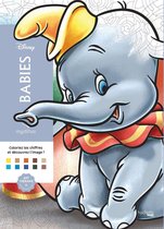 Coloriages Mystères Disney Babies - Kleurboek voor volwassenen - hachette