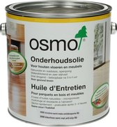 Onderhoudsolie - Osmo - Voor houten vloeren EN meubels - Waterafstotend - Anti Slip - Slijtvast - Sneldrogend - Kleurloos 3081 - Semi mat  - 1L
