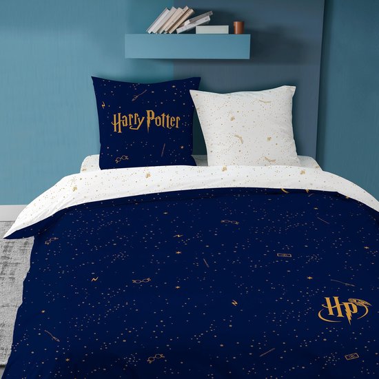 Housse de couette Harry Potter Iconic - Double - 200 x 200 cm - Katoen |  bol.com