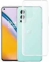 OnePlus Nord 2 Rugged Case hoesje - Just in Case - Effen Transparant - TPU (Zacht)