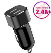 Dual Auto Lader | Dual Car Charger | 12-24V | Max 2.4A - Samsung A10/A11/A12/A21s/A32/A31/A41/A42/A52/A52s/A53/A70/A71/A72