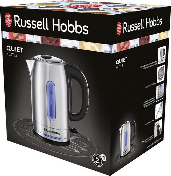 Productinformatie - Russell Hobbs 25006016001 - Russell Hobbs Quiet Boil Waterkoker - 26300-70