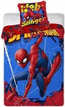 SpiderMan Dekbedovertrek - Eenpersoons - 140 x 200 cm - Polyester