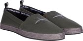 Calvin Klein Espadrilles - Maat 46 - Mannen - Donker groen - Grijs