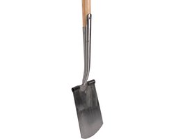 Talen Tools - Spade - Blank geslepen - Met opstapje - Essenhouten steel - 76 cm